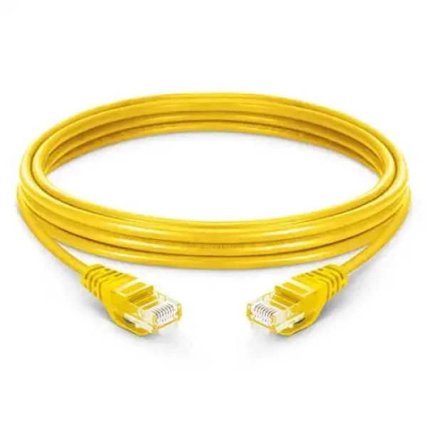 Safenet 34-3551YL 0.5 Meter Cat6 LSZH UTP Patch Cord Yellow